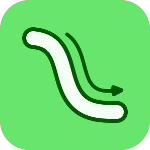 Toboggan vert