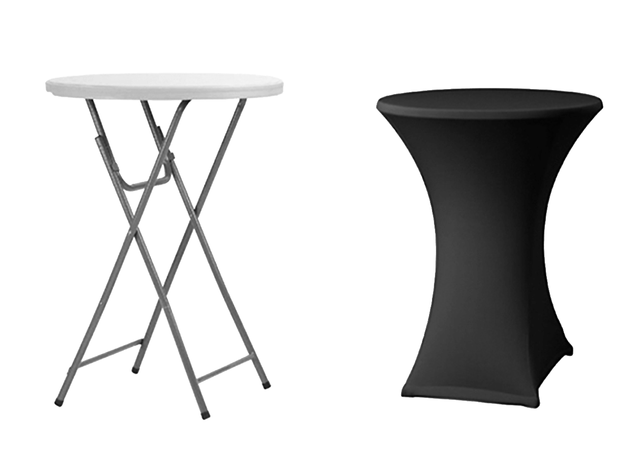 Table mange-debout à louer - Les Bons Moments Grand-Rechain